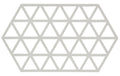Zone Topfuntersetzer Triangles hellgrau Grösse 24x14cm, Anzahl 1 Stück