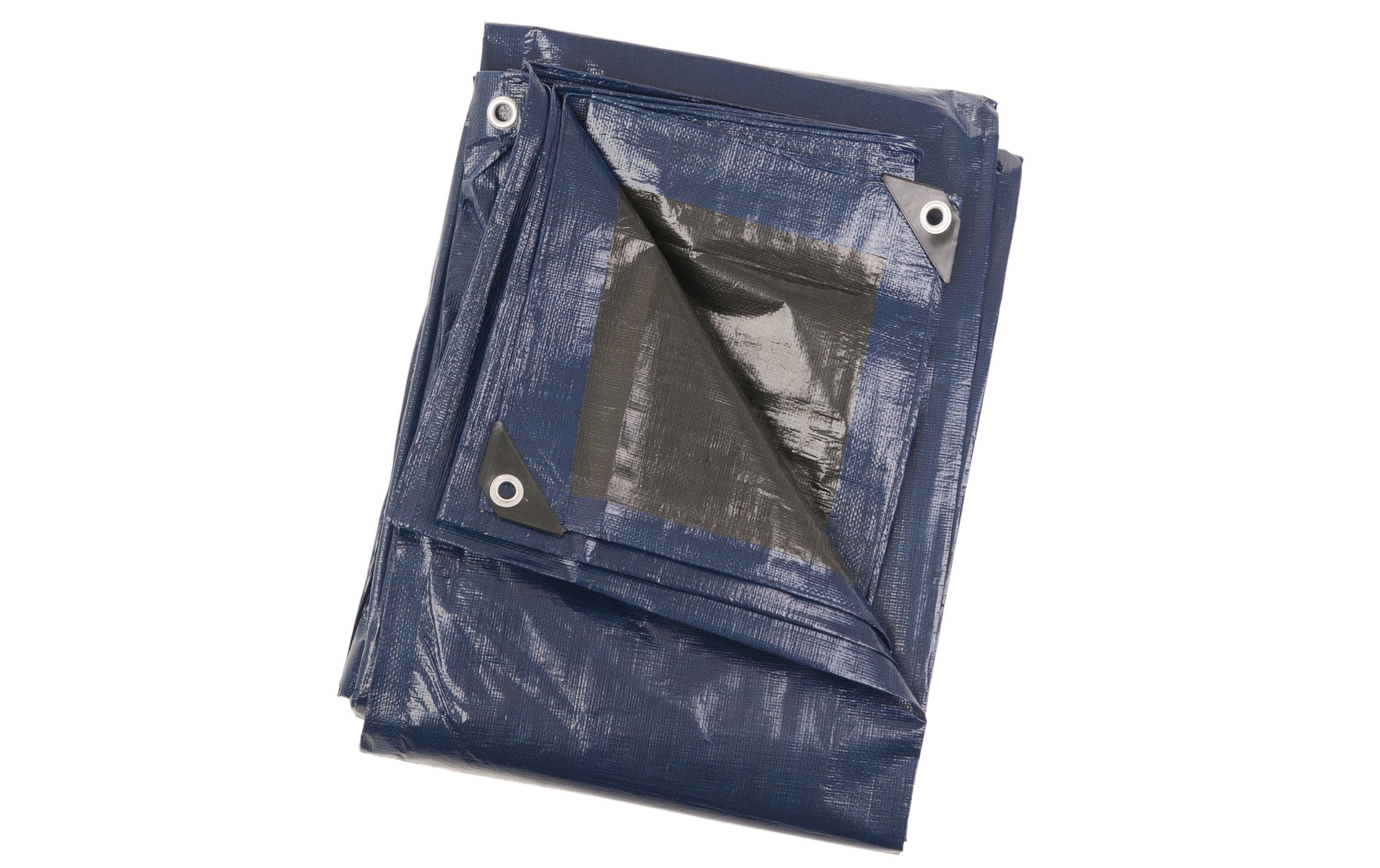 ABDECKPLANE - BLAU/SCHWARZ - SUPER STARK 5 x 5 m