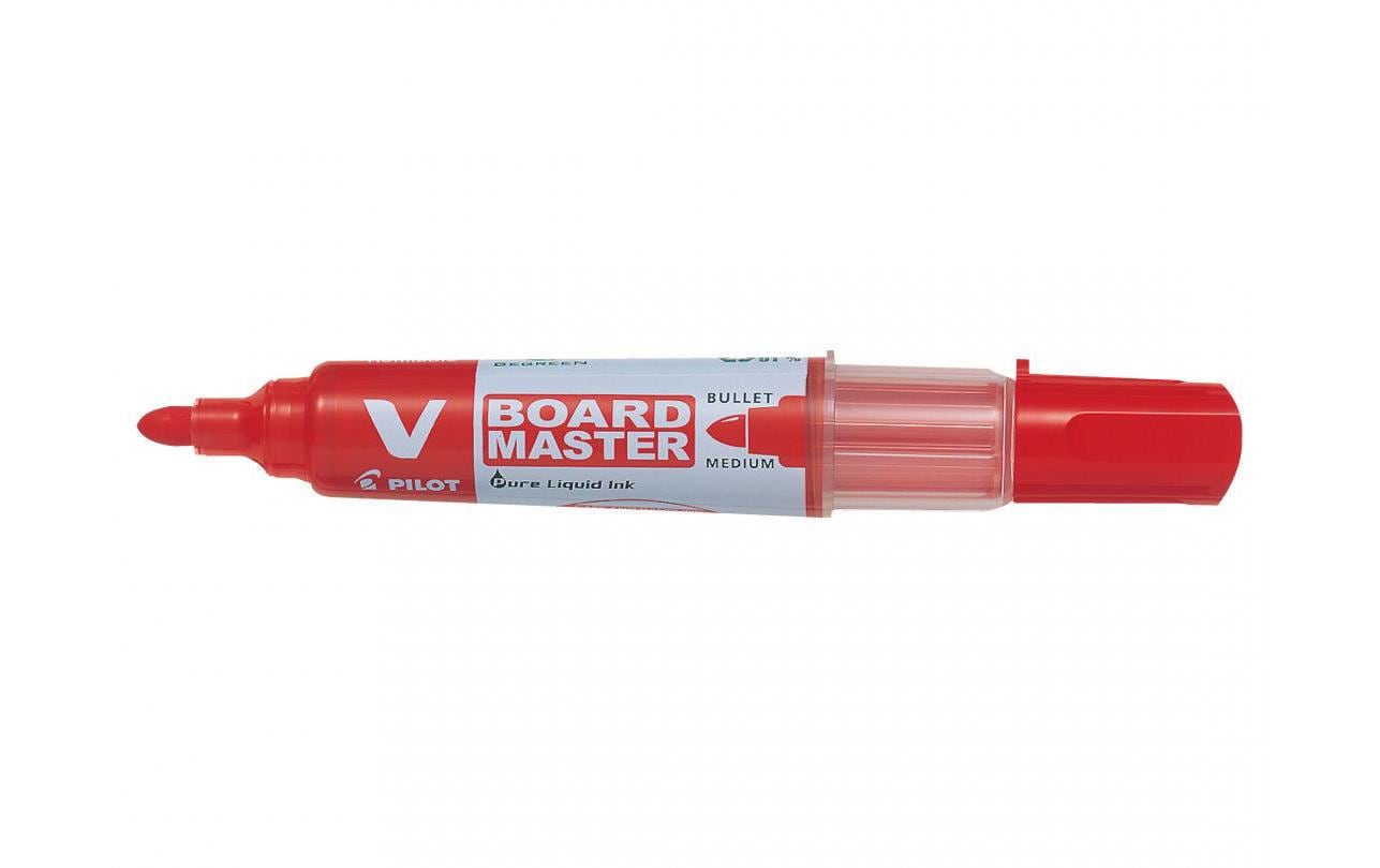 Pilot V-Board Master rot Whiteboard-Marker mit Rundspitze