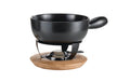 Koenig Käsefondue-Set Bamboo braun