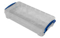 Really Useful Box 0.55 Liter klar Kunststoffbox, 220x100x040
