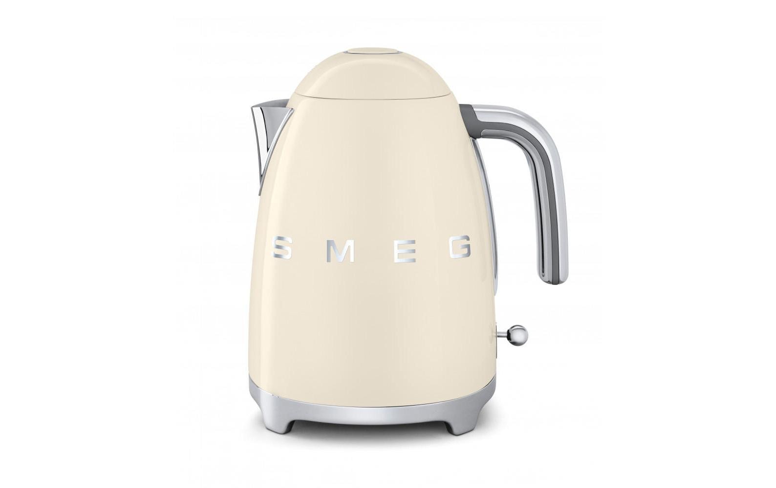 SMEG Wasserkocher 50's crème 1.7 l, 2400 Watt, Kalkfilter