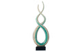 Leonardo Skulptur Rotate 38cm Grösse 8x13x39cm