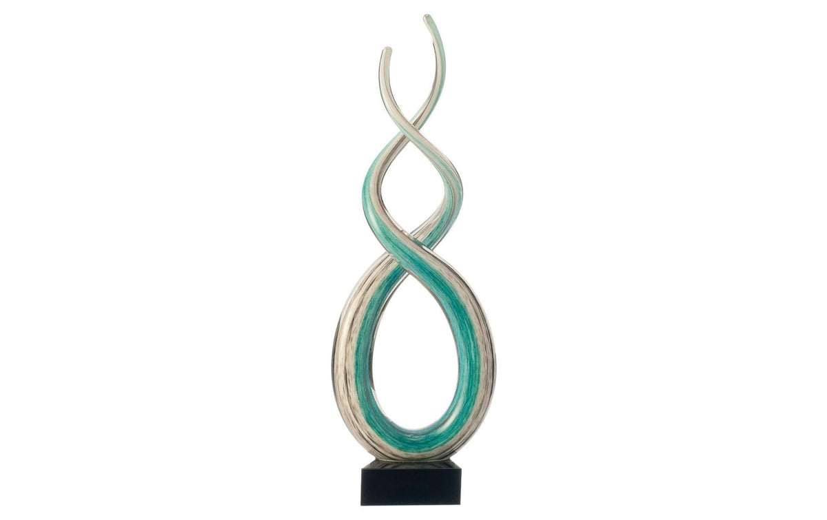 Leonardo Skulptur Rotate 38cm Grösse 8x13x39cm