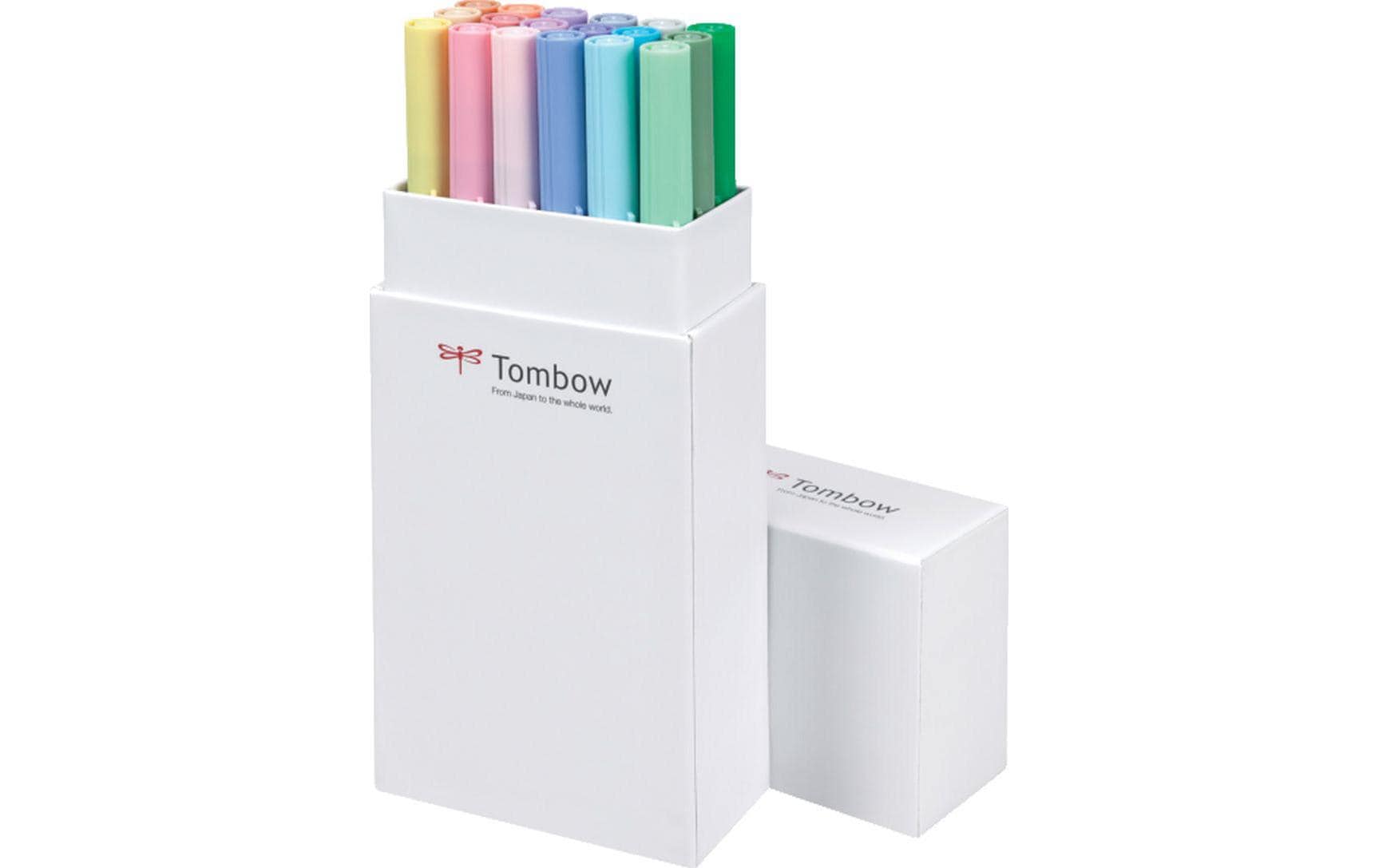 Tombow Fasermaler ABT 18er Pastelltöne