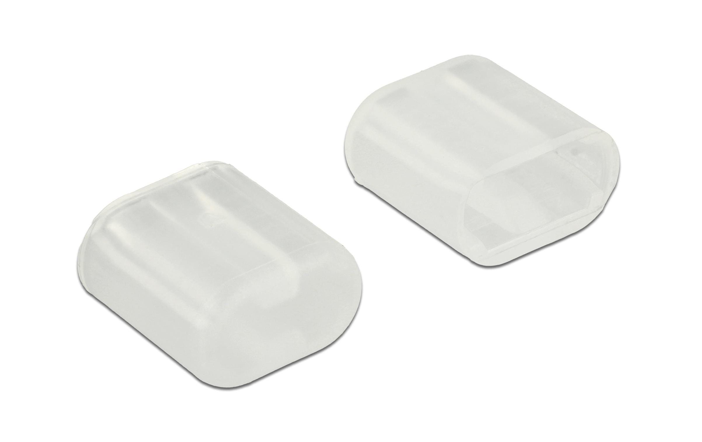 Delock Lightning Staubschutz, 10 Stück Zum Schutz von Lightning-Stecker
