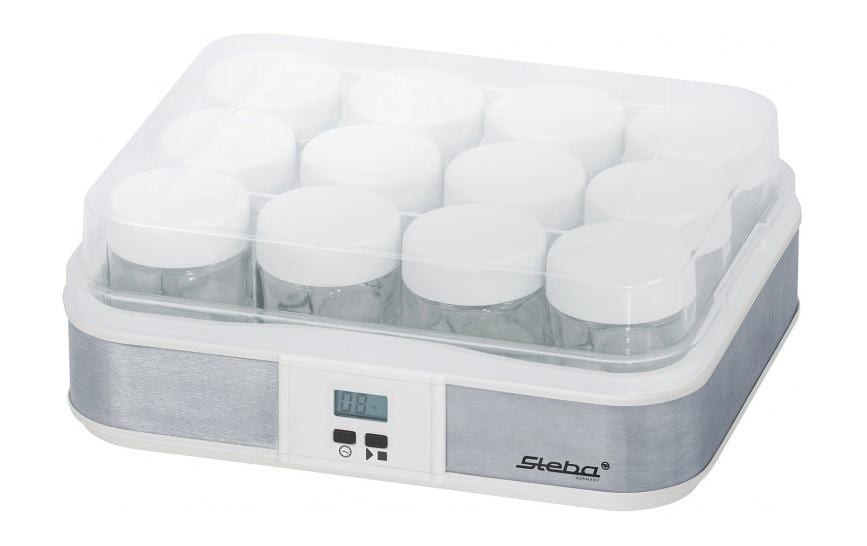 Steba Joghurt-Maker JM 2 12 Glas-Joghurtbecher mit 0,2 l