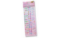 Folia Schmucksteinbordüren Candy 1 1 Bogen à 10.5x26cm