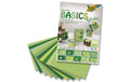 Folia Motivblock Basics grün 30 Blatt, 24x34cm