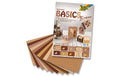 Folia Motivblock Basics braun 30 Blatt, 24x34cm
