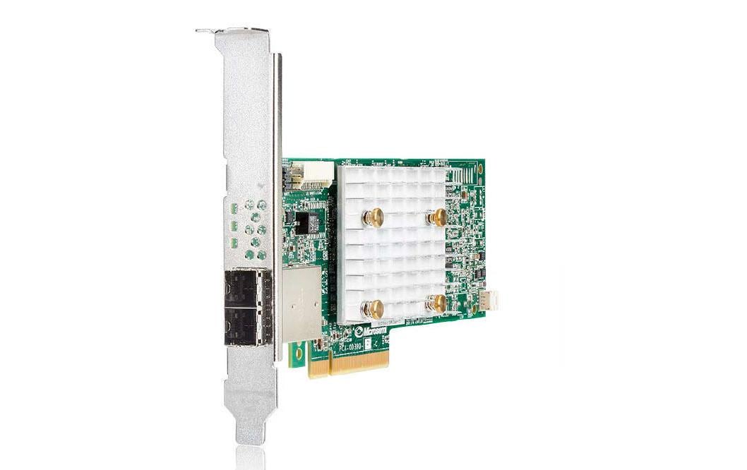 HPE E208e-p SAS3 Controller PCIe 3.0, Connectors 2x HD SAS extern