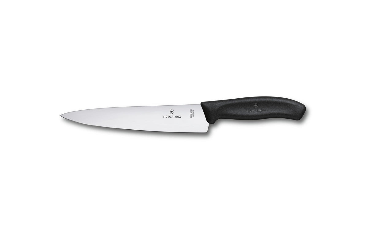 Victorinox Tranchiermesser 19cm Breitere Klinge, schwarz