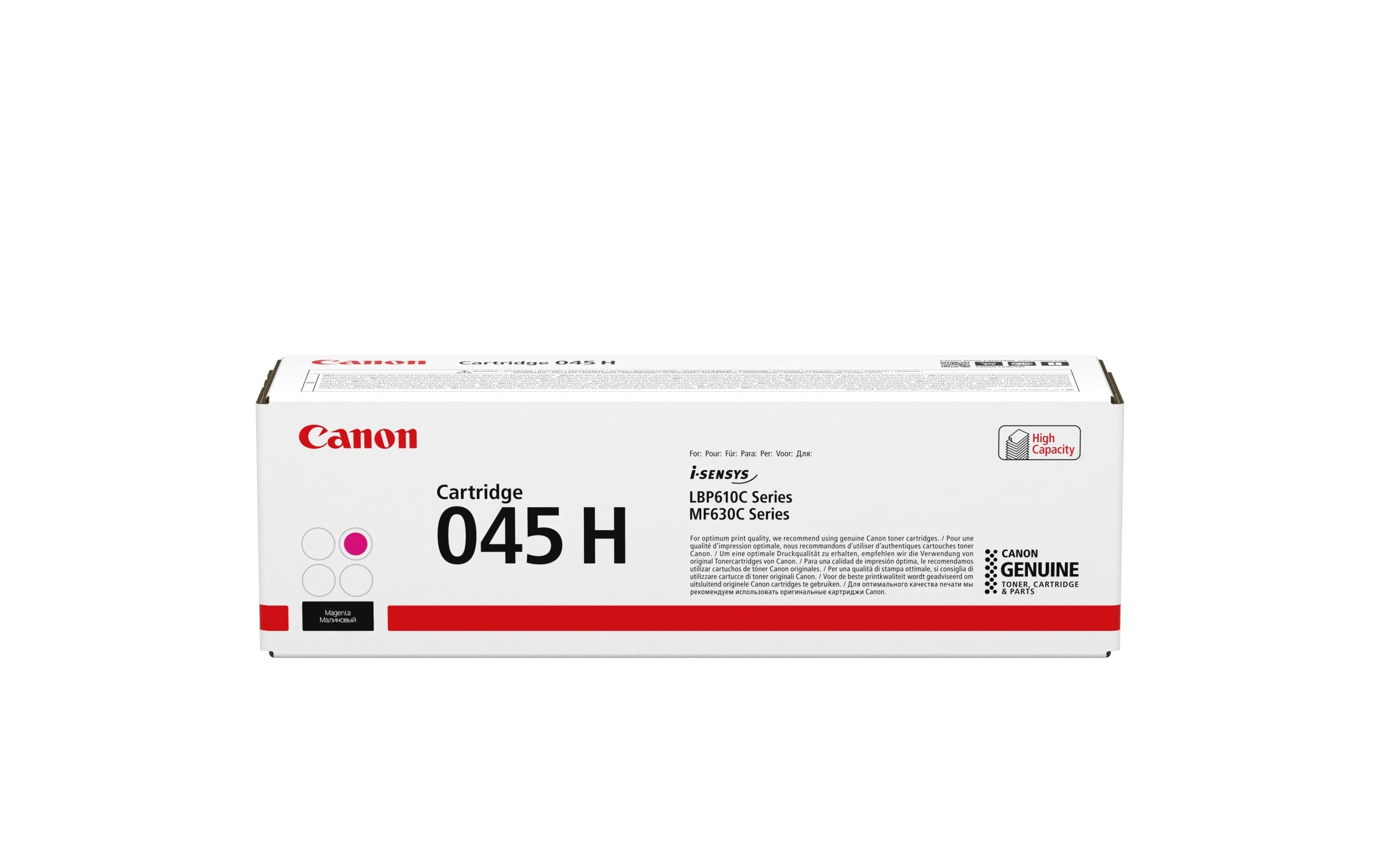 Toner 1244C002  canon 045HM, magenta 2200 Seiten, High Capacity
