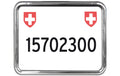 EASYKLICK Kennzeichenhalter Moto Bike, chrom, ABS-Kunststoff