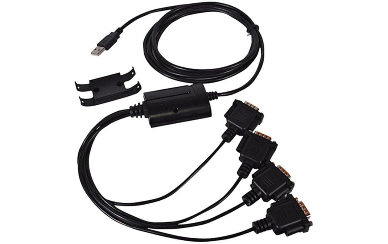 EXSYS EX-1324, USB 2.0 zu 4S Seriell RS232 FTDI Chip-Set