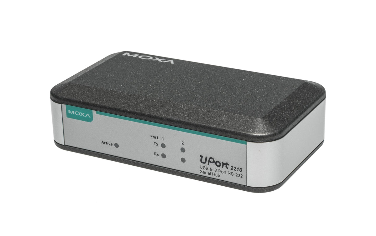 MOXA UPort 2210, USB-zu-Seriell-Konverter mit zwei Ports, RS-232