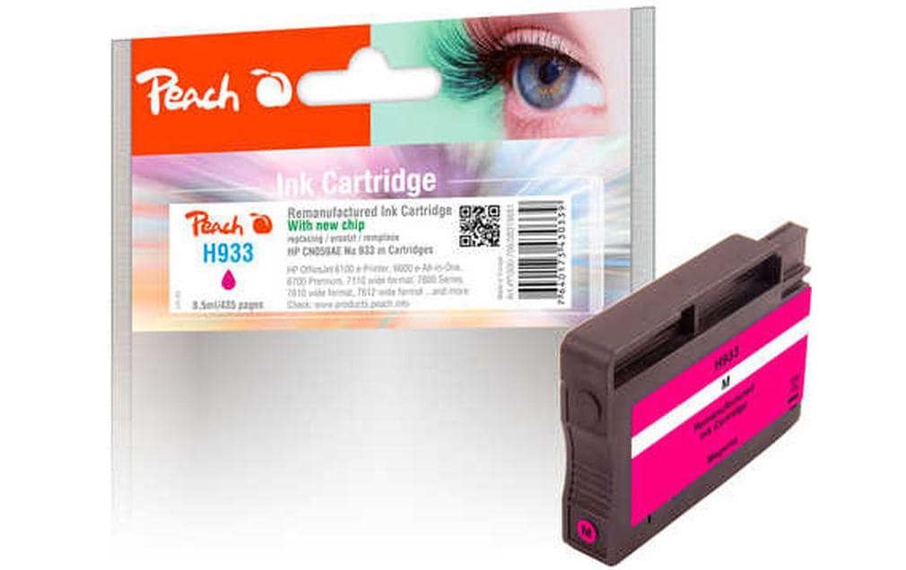 Peach Tinte HP CN059AE, No.933 magenta 8.5ml 435 Seiten