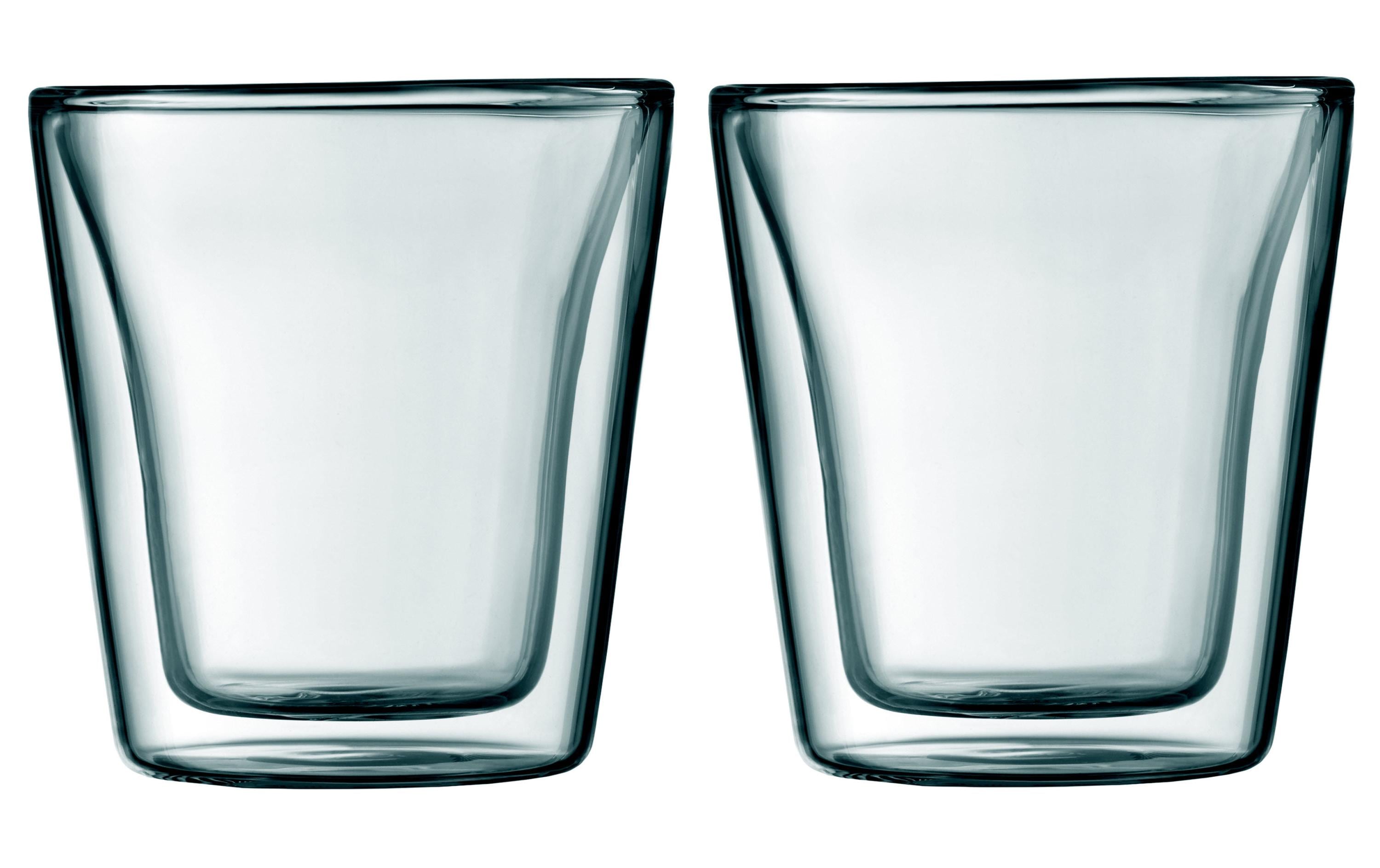 Bodum CANTEEN Glas 0.1 Liter 2 Stück, doppelwandig