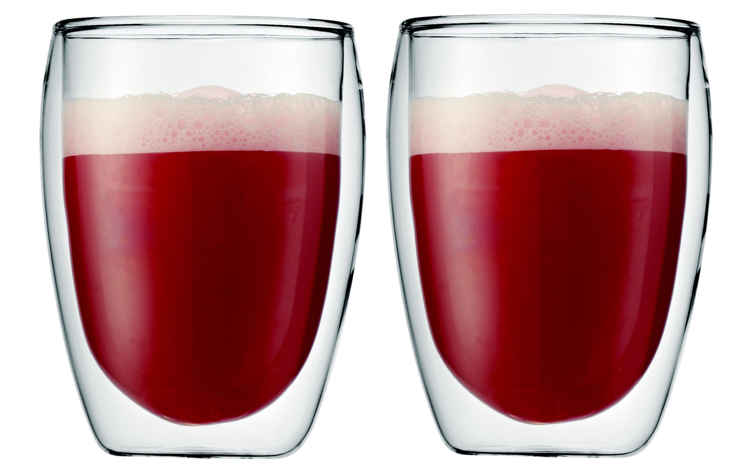 Bodum PAVINA Glas 0.35 Liter 2 Stück, doppelwandig