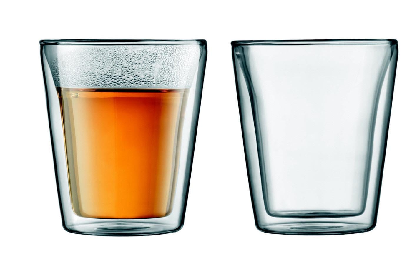 Bodum CANTEEN Glas 0.2 Liter 2 Stück, doppelwandig