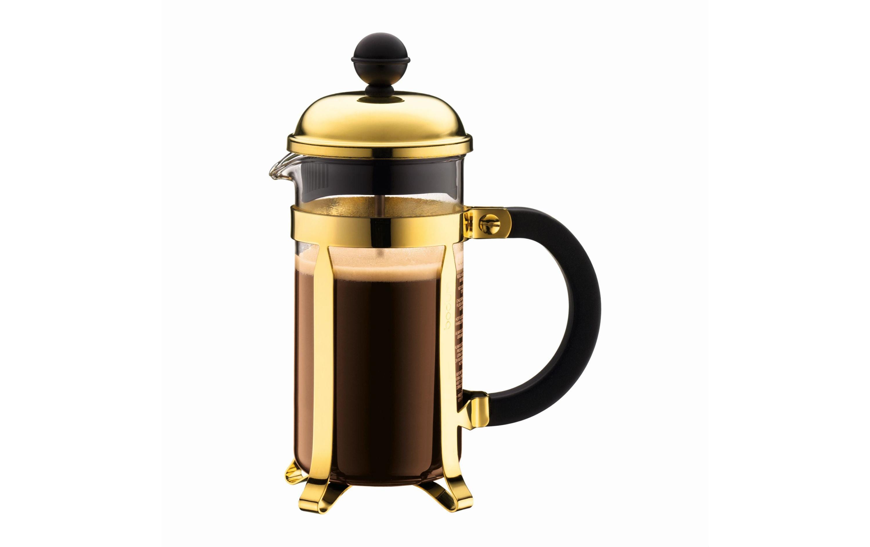 Bodum Chambord Kaffeebereiter gold Fassungsvermögen 0.35 Liter