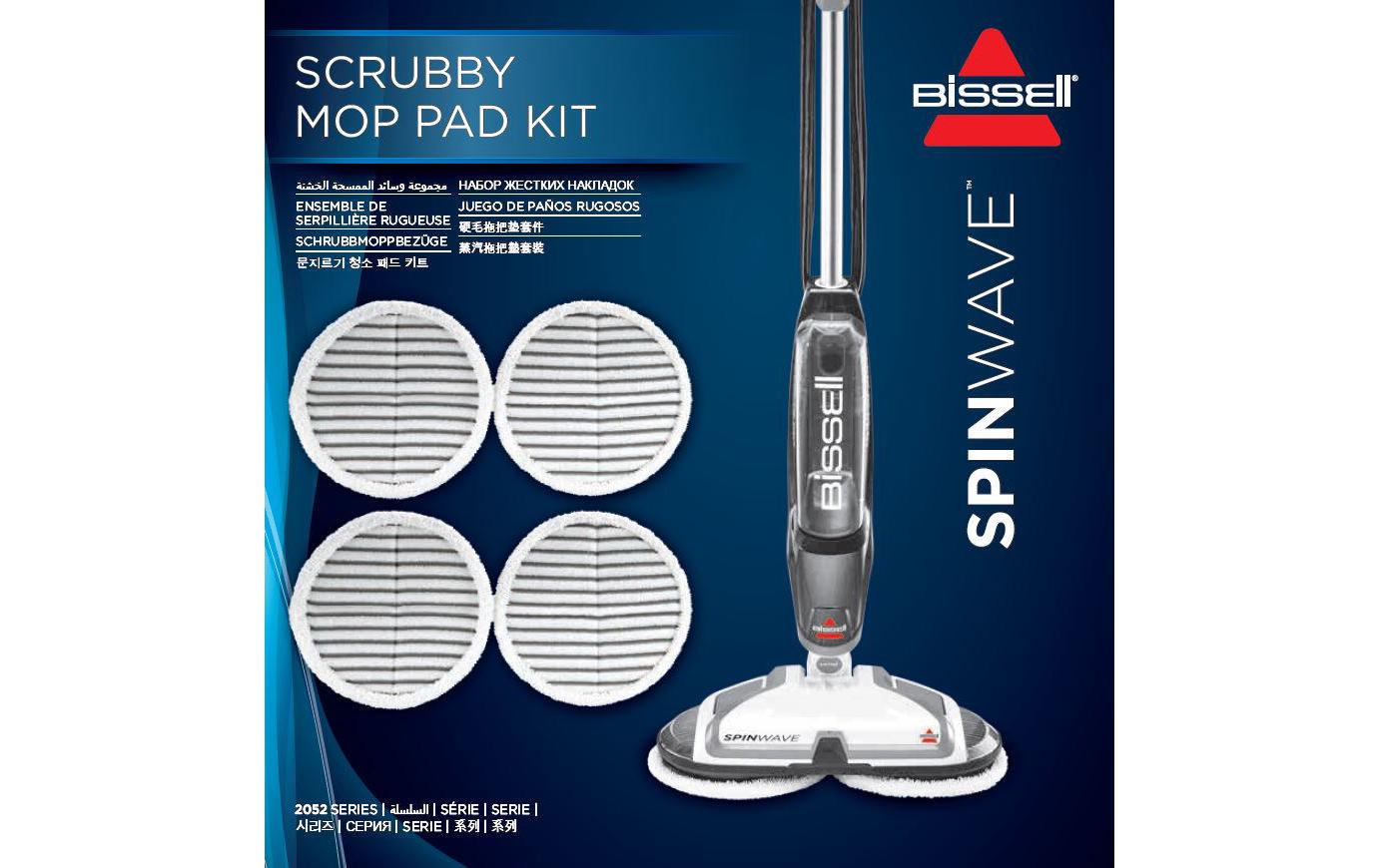 Bissell Pads Spin Wave Scrubby Zubehör Bissell