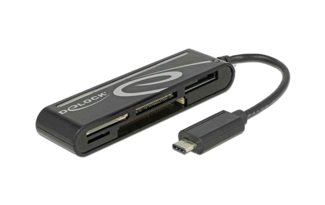 Delock USB 2.0 USB Type-C 5 Slots , schwarz