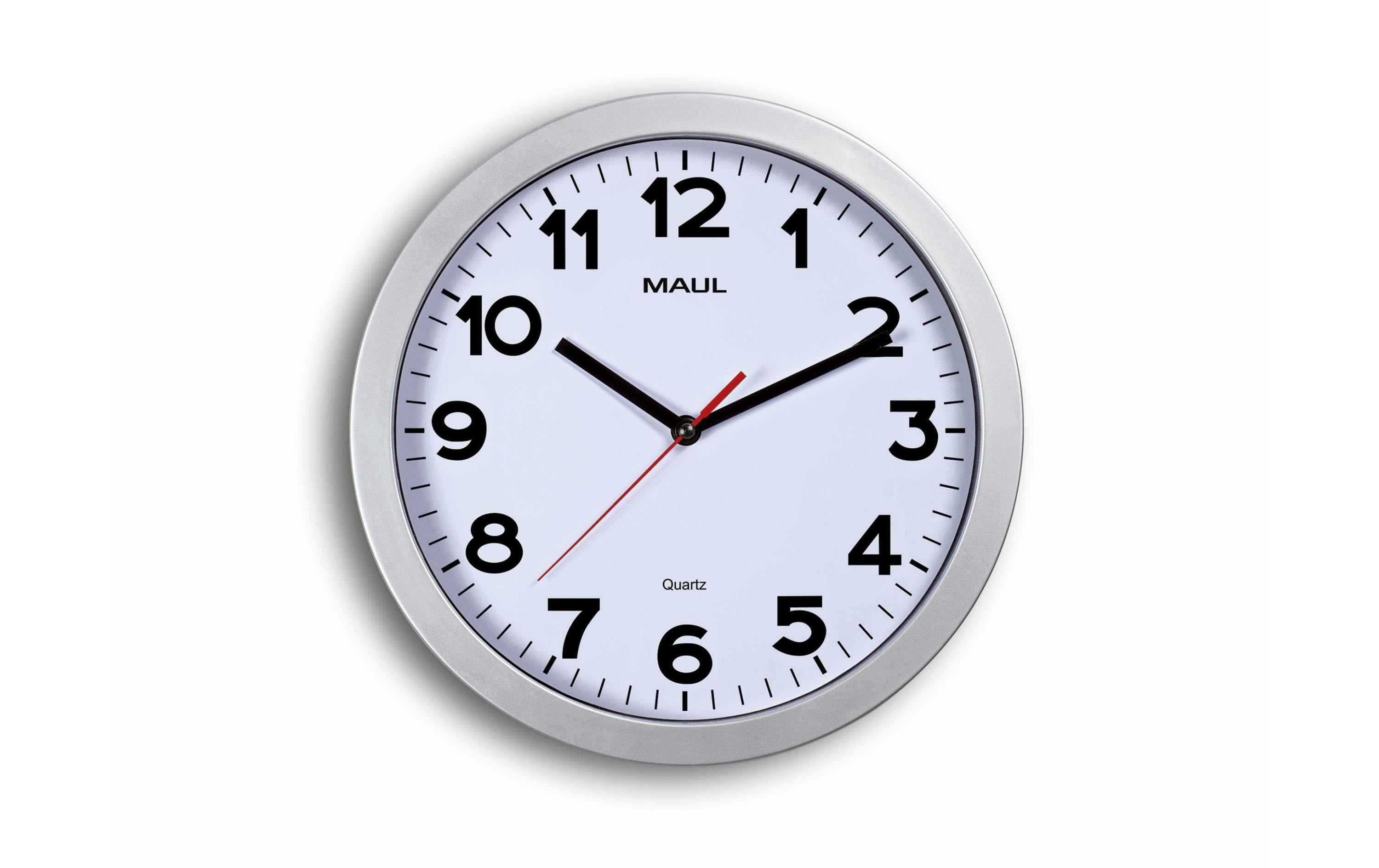 MAUL Wanduhr MAULstep 30 35 x 35 x 4.5 cm