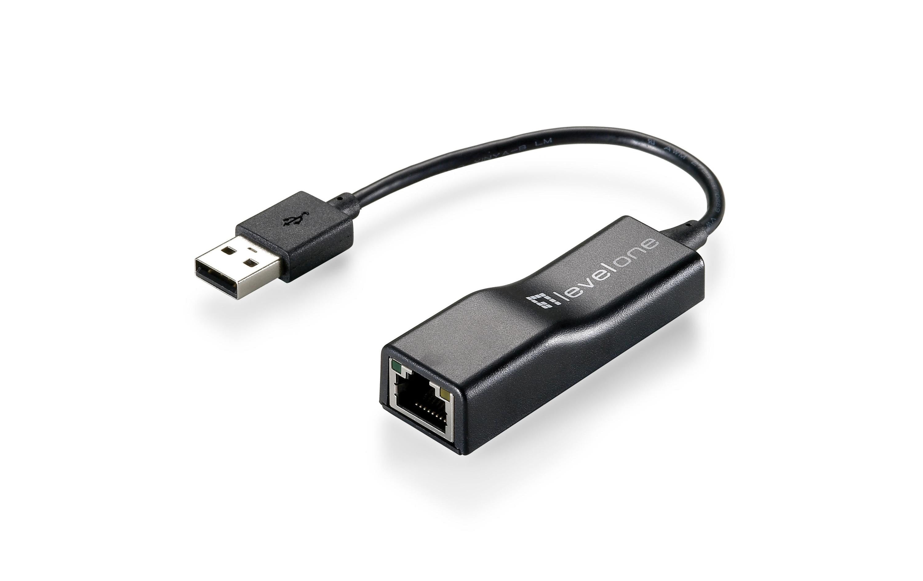 LevelOne USB-0301: LAN zu USB2.0 Adapter 10/100Mbsp Fast Ethernet