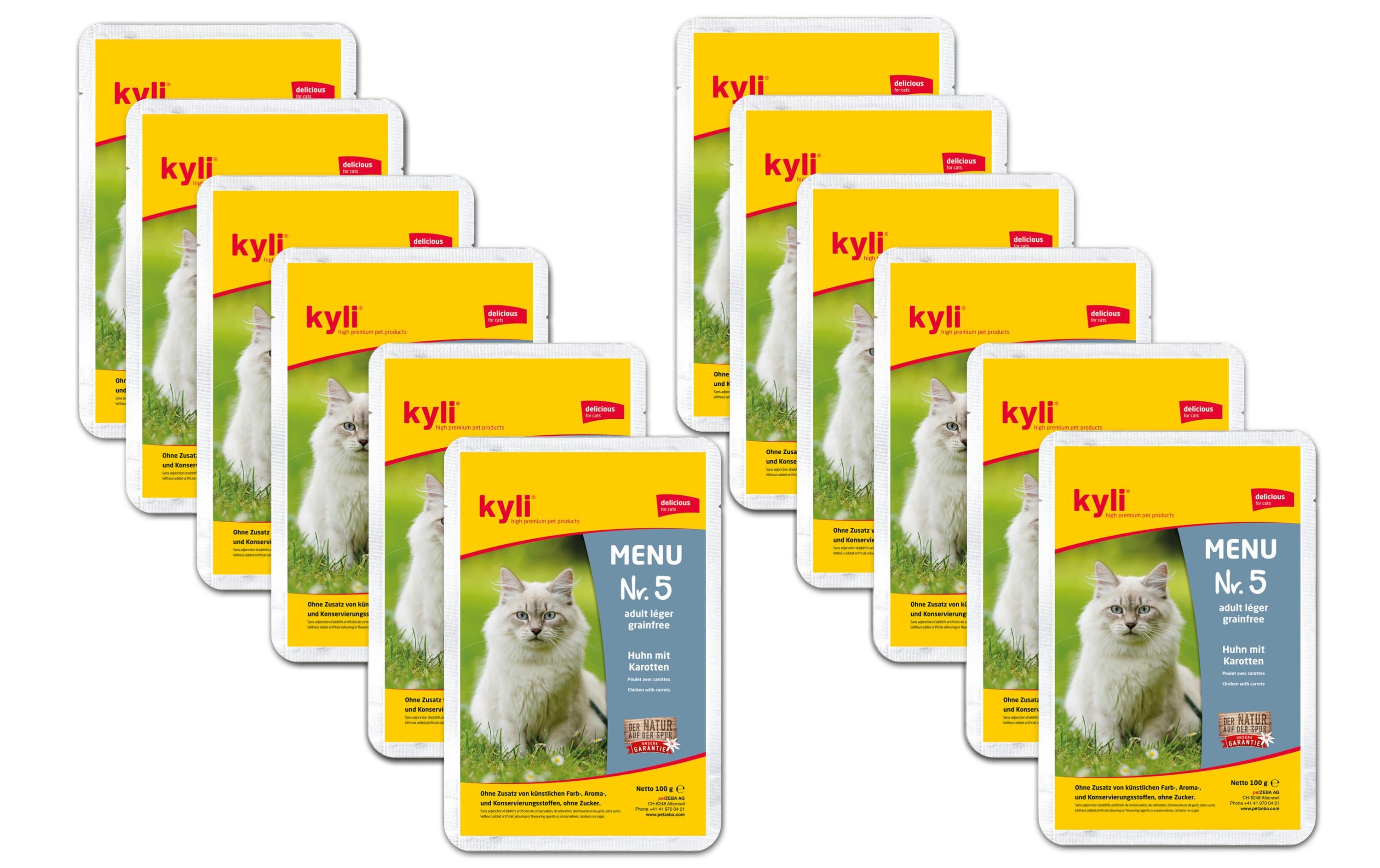 kyli Nassfutter Menu Nr. 5 Léger 12x100g