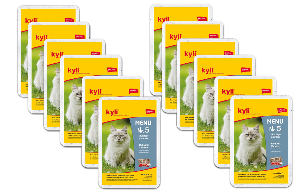 kyli Nassfutter Menu Nr. 5 Léger 12x100g