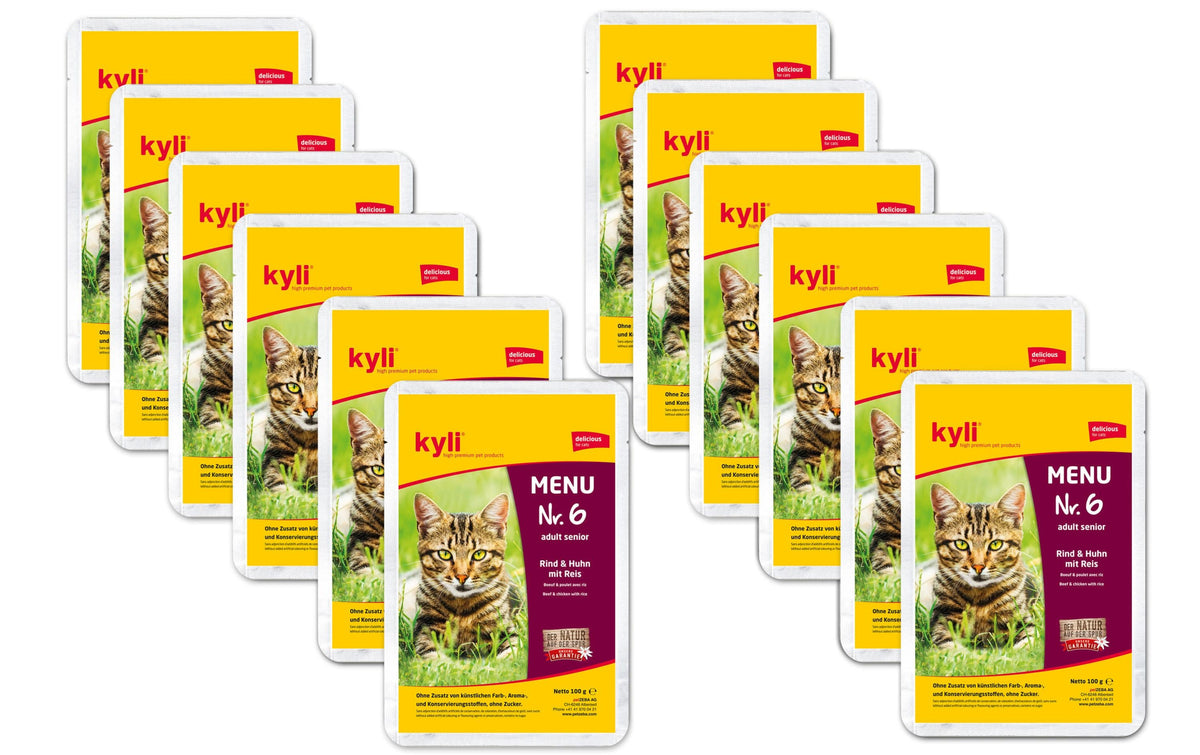 kyli Nassfutter Menu Nr. 6 Senior 12x100g