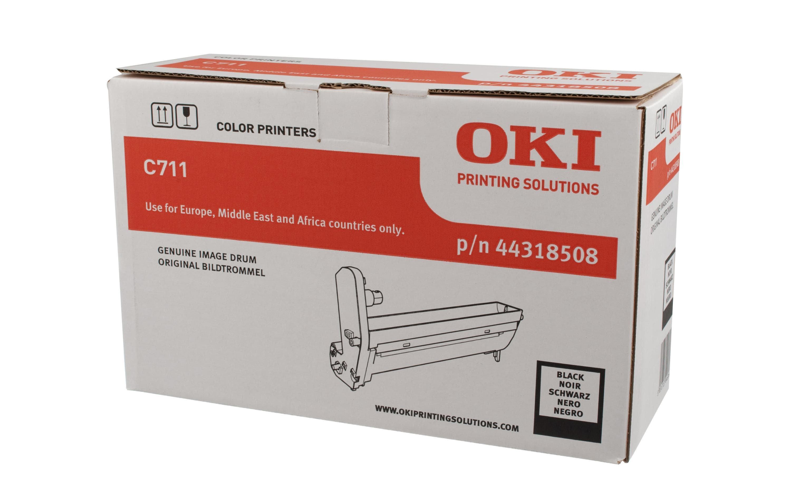 OKI Bildtrommel 44318508, f. C711 Serie, bl 20'000 Seiten  (Image Drum), ISO/IEC 19798