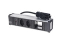 Steckdoseneinheit CONI, 2xT13, 1xCustom 1x Abdeckung leer