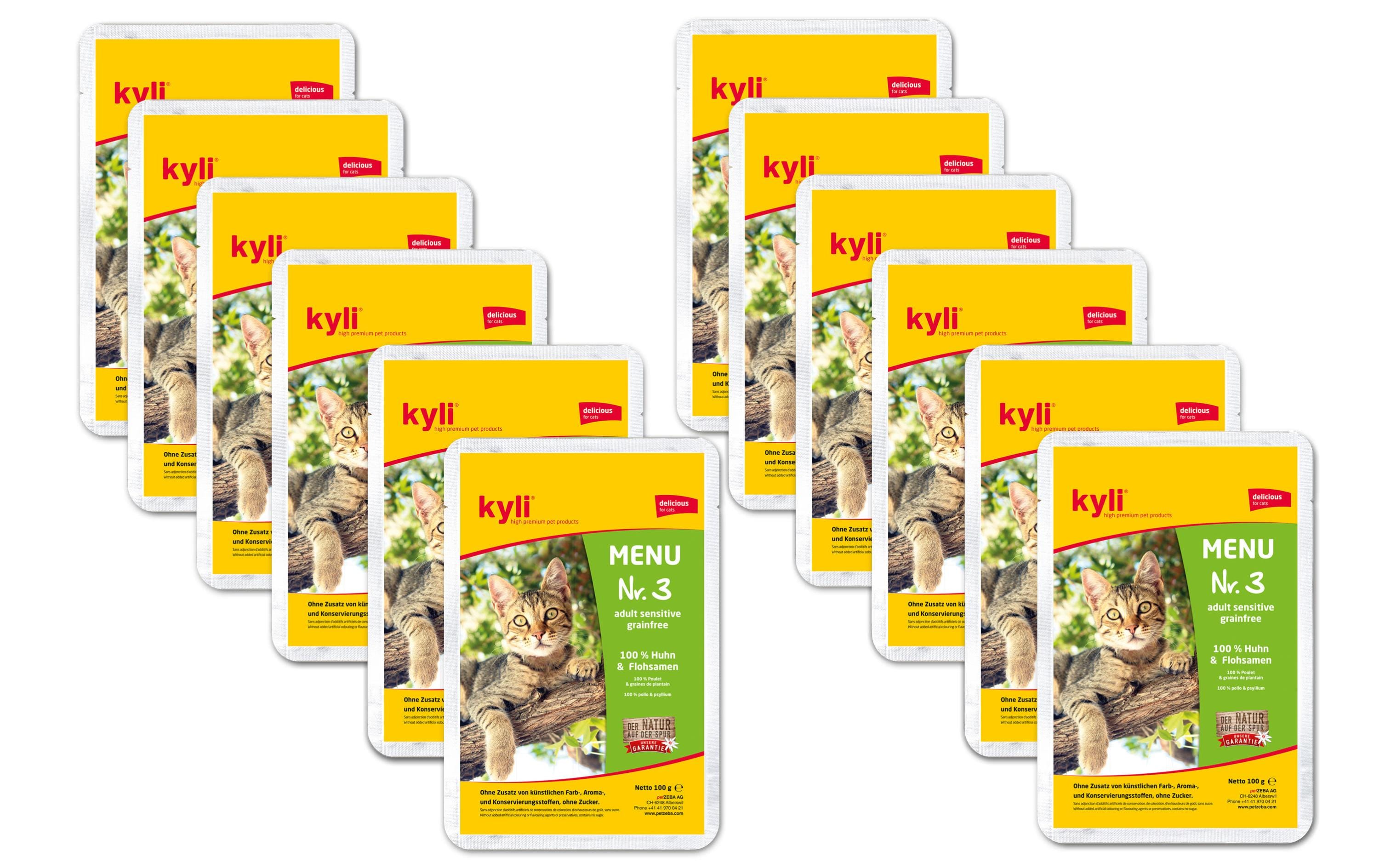 kyli Nassfutter Menu Nr. 3 Sensitive 12x100g