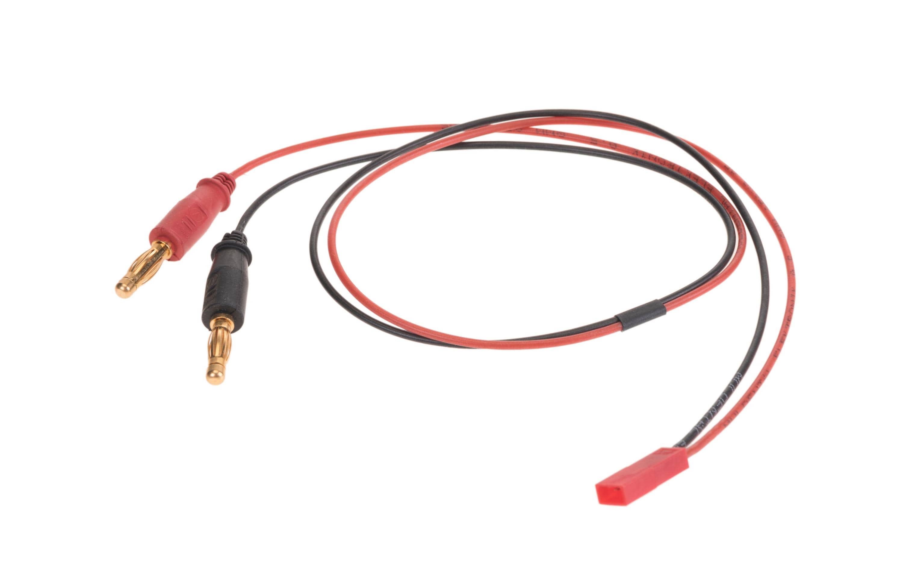 Ladekabel BEC mit 4mm Bananestecker 50cm, 0.5 mm²