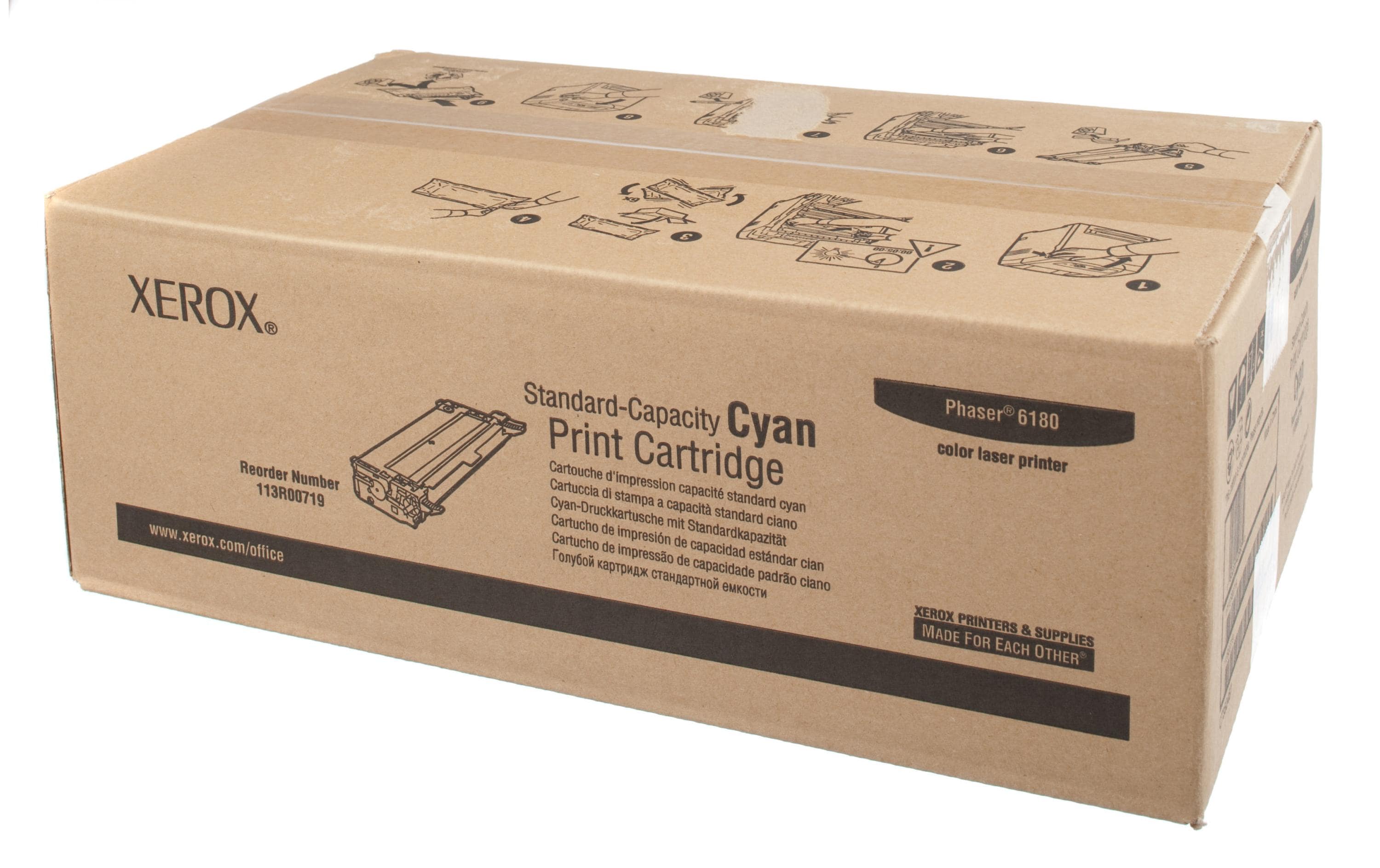 XEROX Toner 113R00719, cyan Phaser 6180, 2000 Seiten