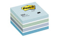 3M Post-it Würfel blau 1 Block à 450 Blatt, 76x76mm