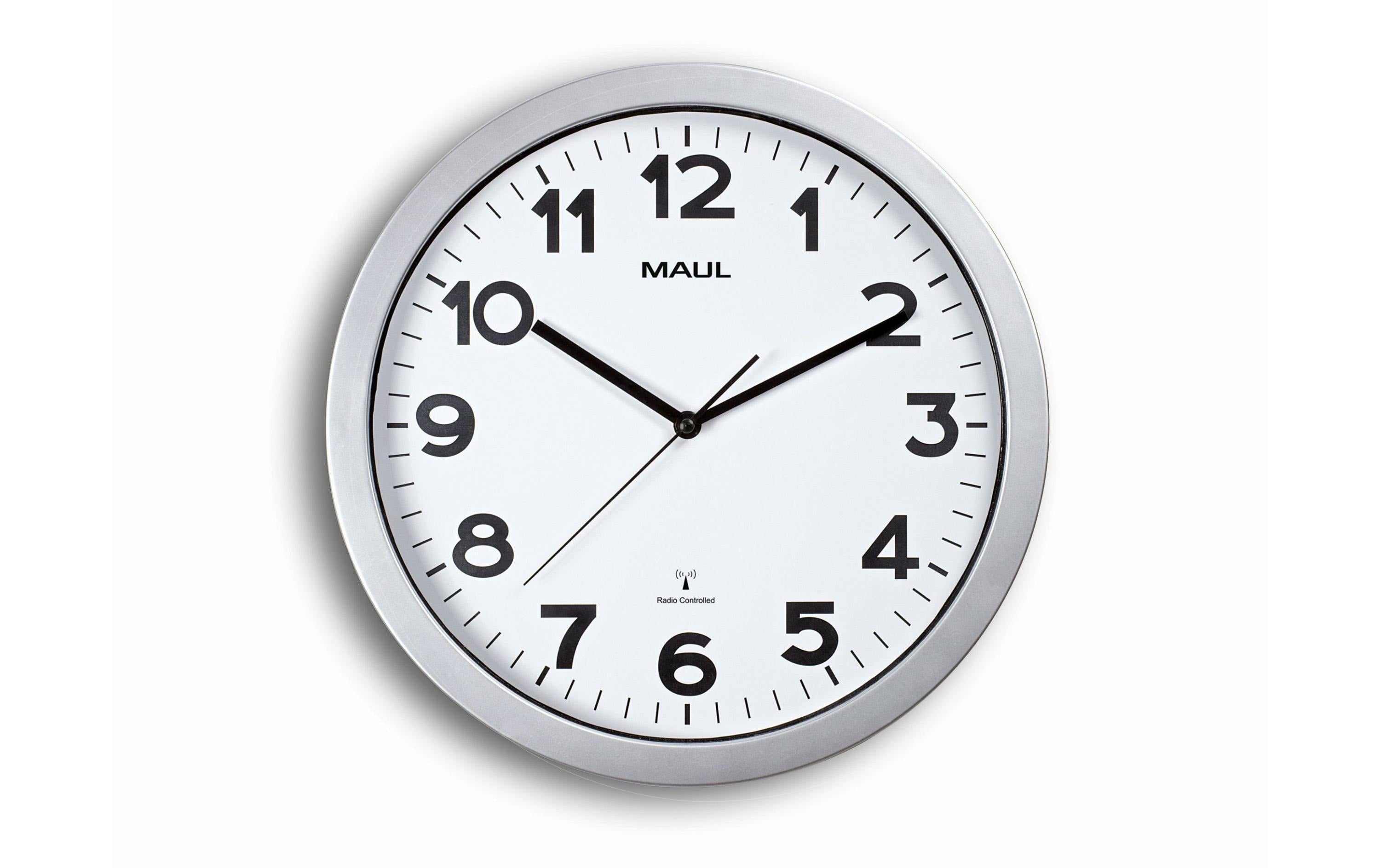 MAUL Wanduhr MAULstep 35RC 35 x 35 x 4.5 cm