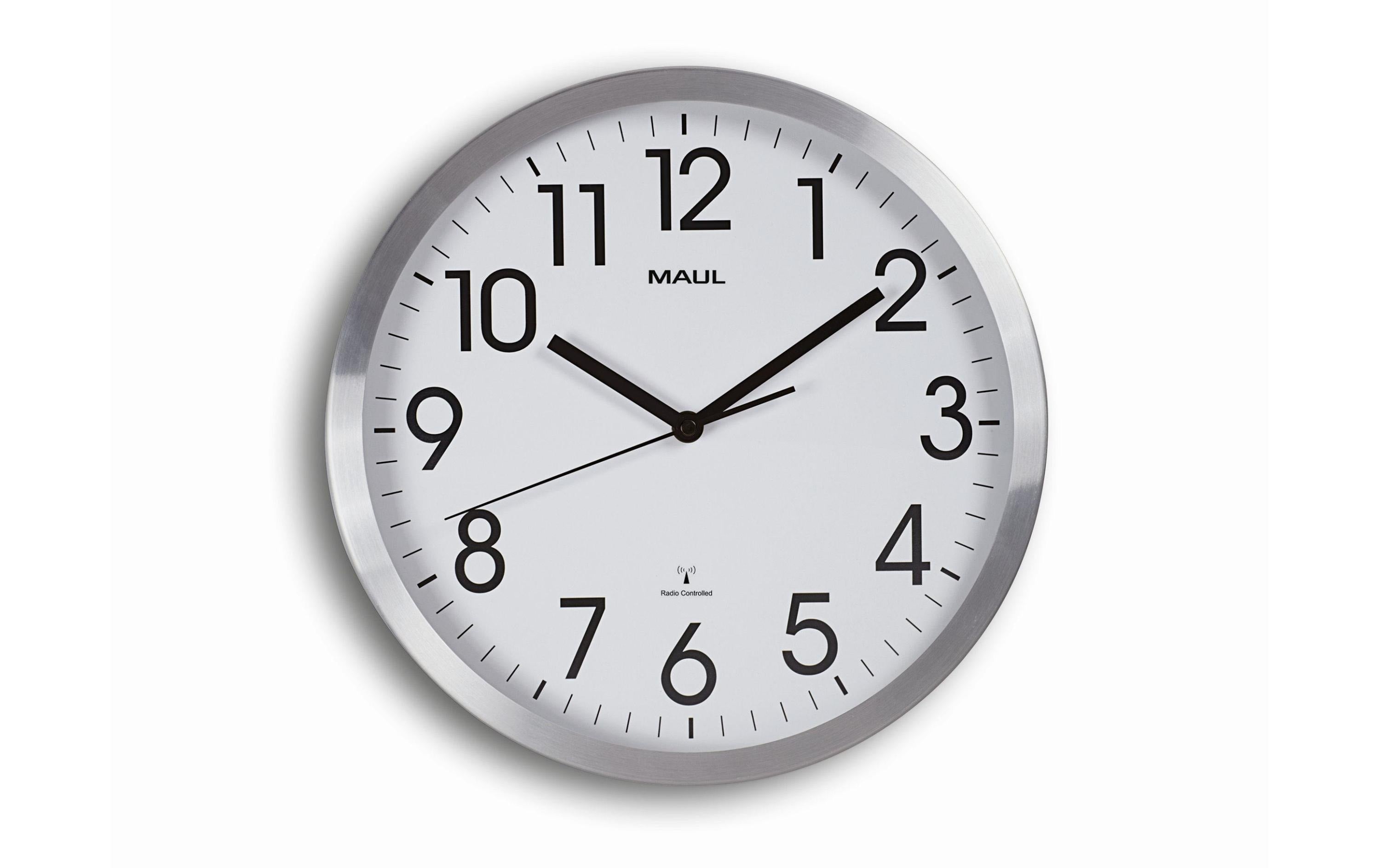 MAUL Wanduhr MAULmove 30RC 35 x 35 x 4.5 cm