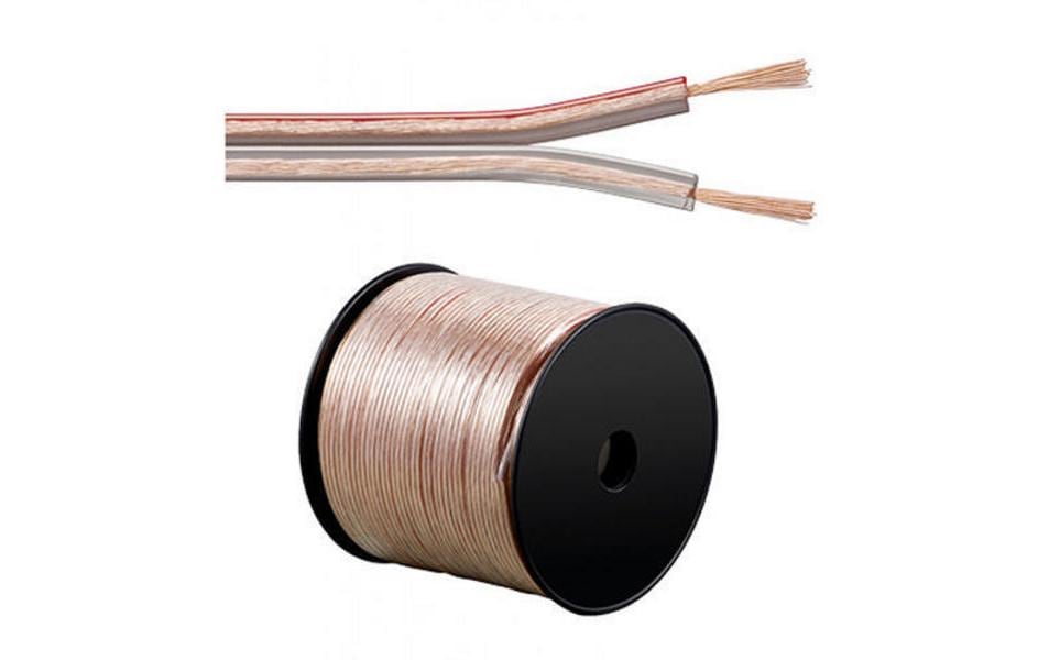 Lautsprecherkabel 2,50mm² Transparent OFC 25m