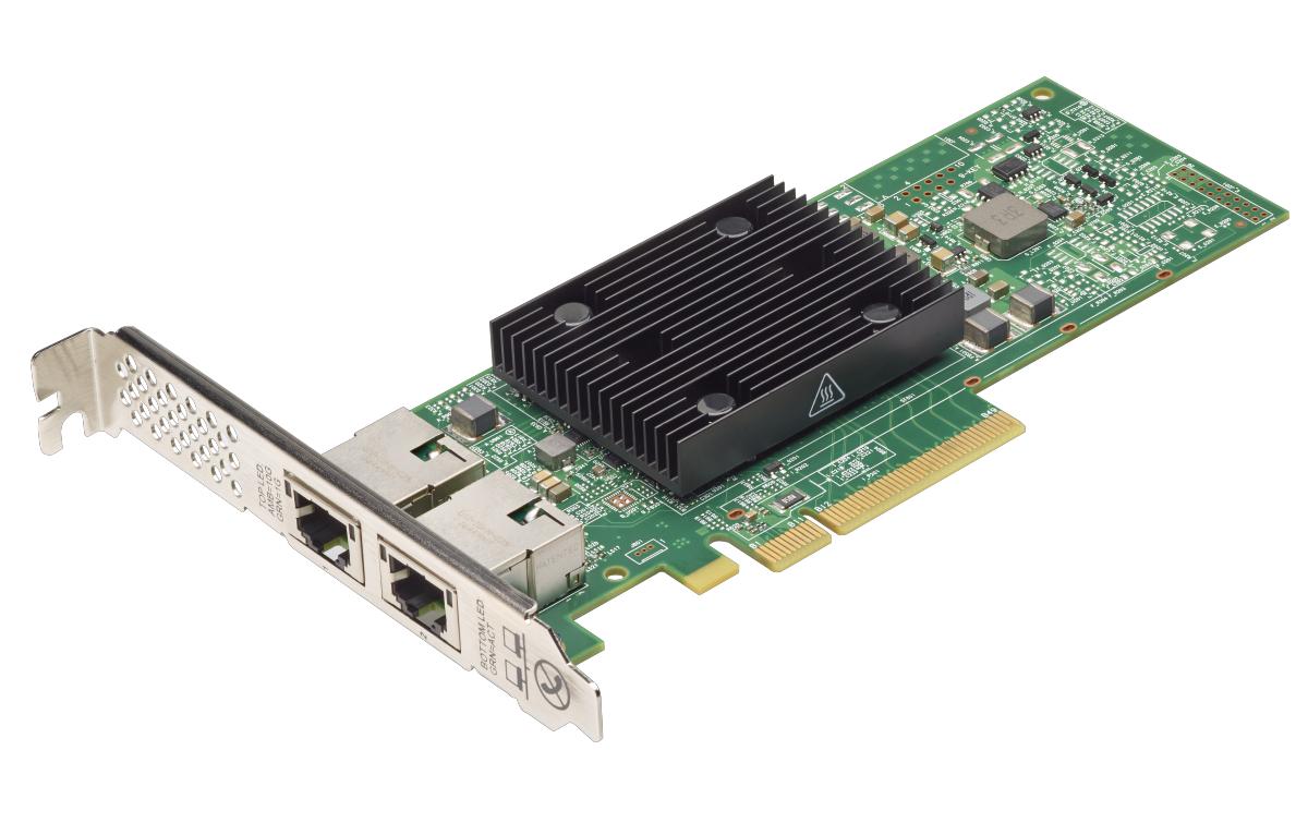 Dell Netzwerkkarte, 10GbE NIC Dualport, BC 57416 Server-Adapter, PCIe Low Profile
