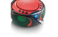 Lenco SCD-550 CD-Player, Rot Lichteffekt im Rhythmus der Musik