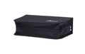 Mediarange CD-Tasche für 96 CDs, schwarz robuster Reissverschluss, Tragschlaufe