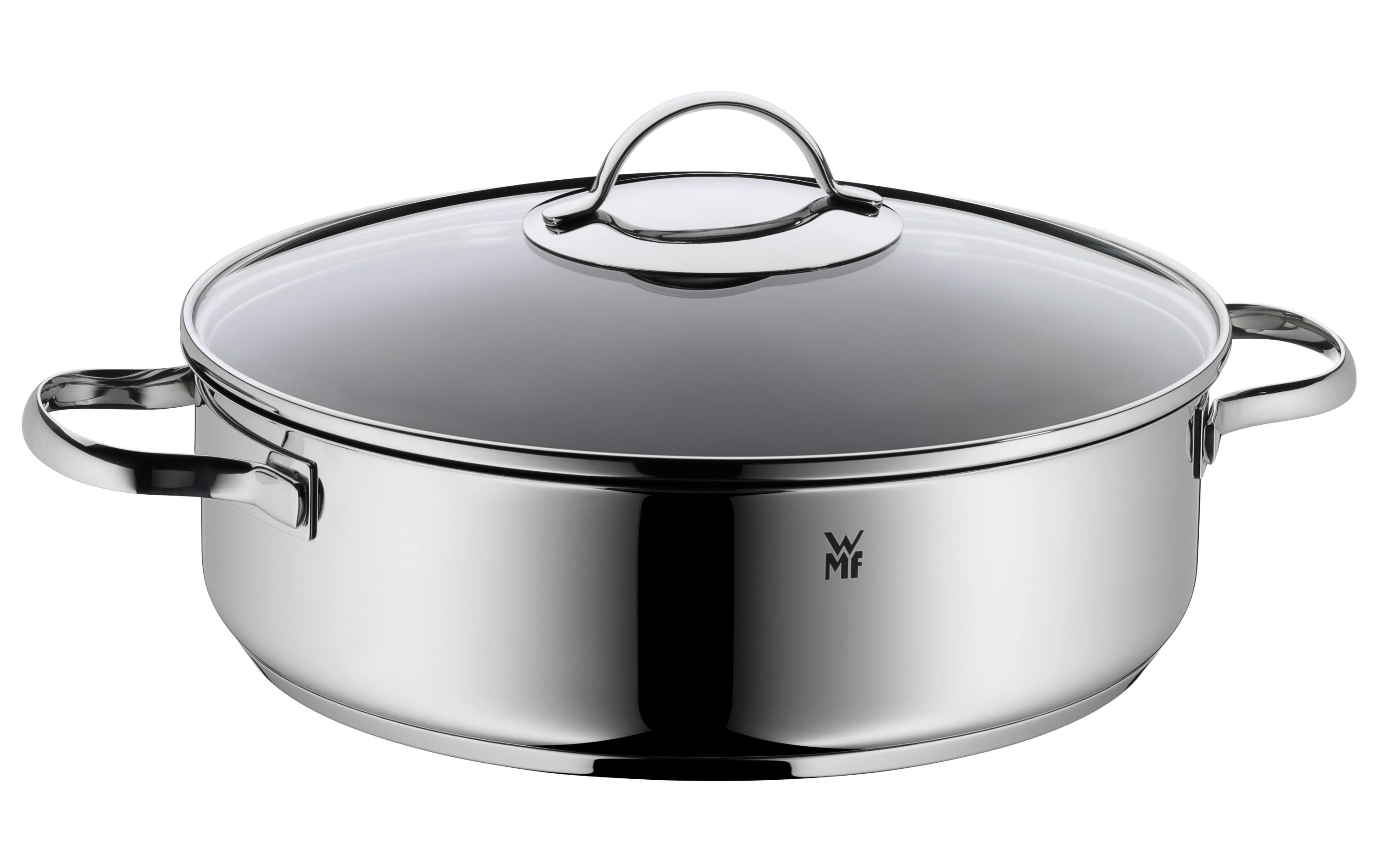WMF Schmorpfanne Grösse 28 x 9cm, silber