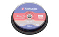 Verbatim BD-RE 2x SL. rewrite, 25GB Blu Ray, 10er Spindel
