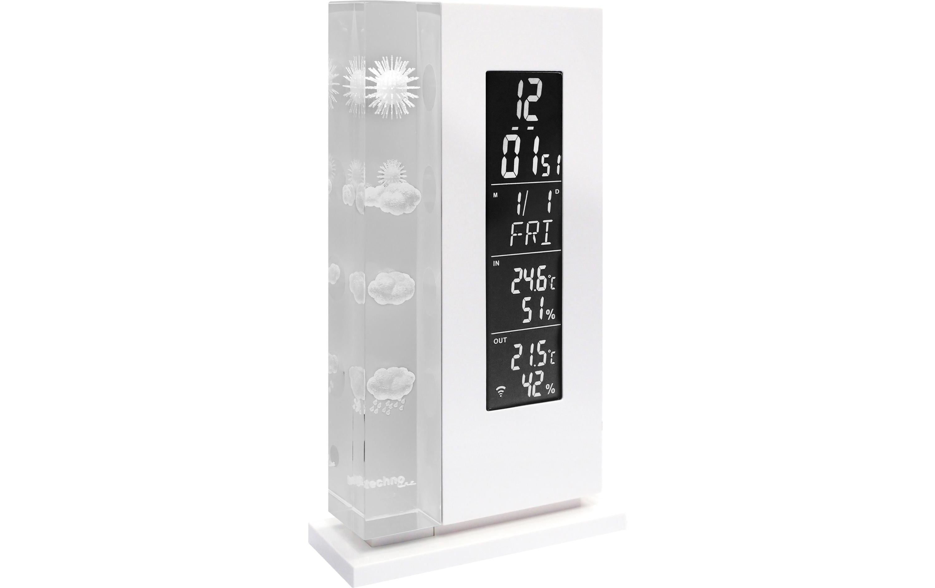 Technoline Wetterstation WS6600 innen/aussen, Vorhersage, Datum, Wecker
