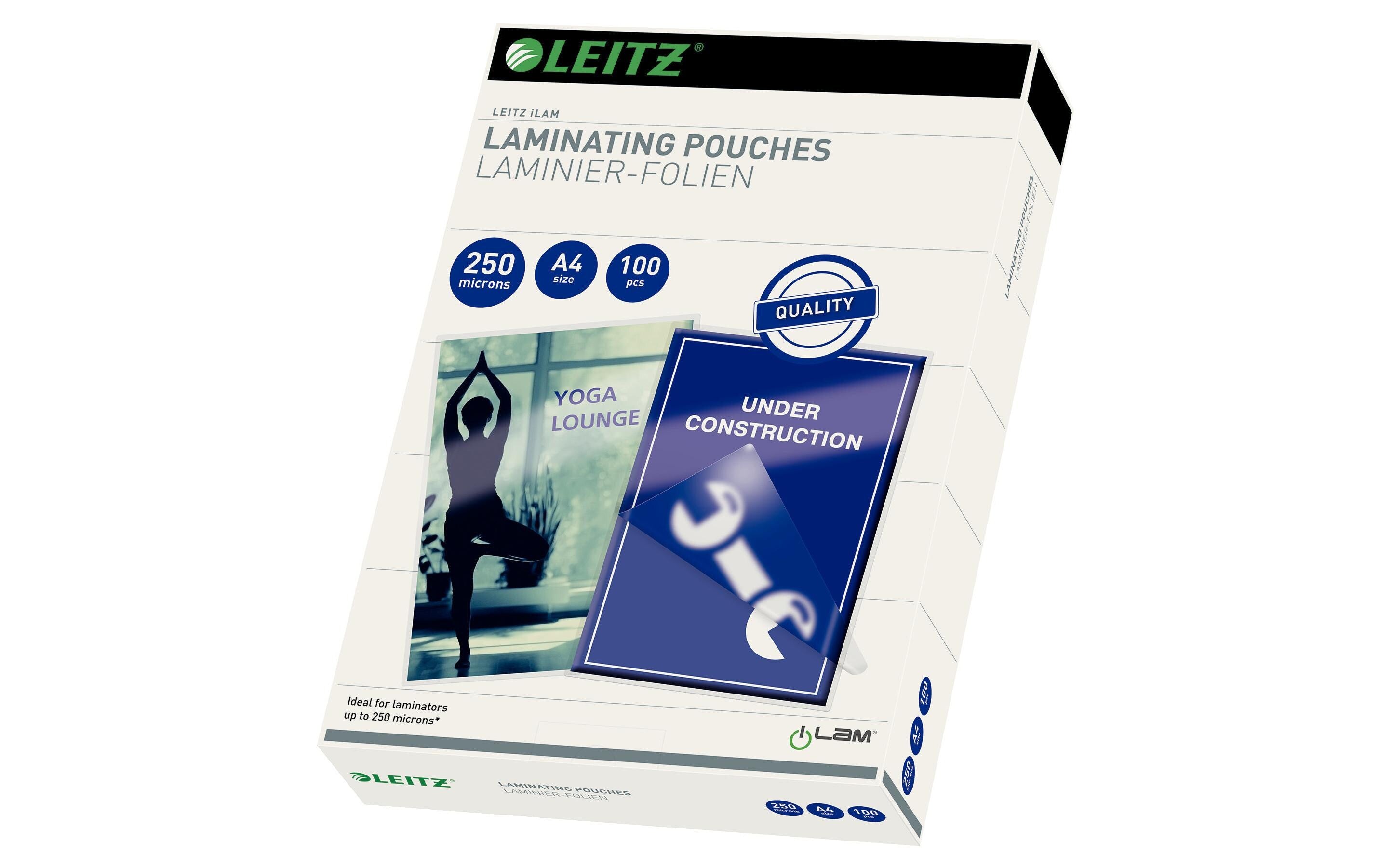 Leitz Heisslaminierfolien A4 250 mic, 100 Stück