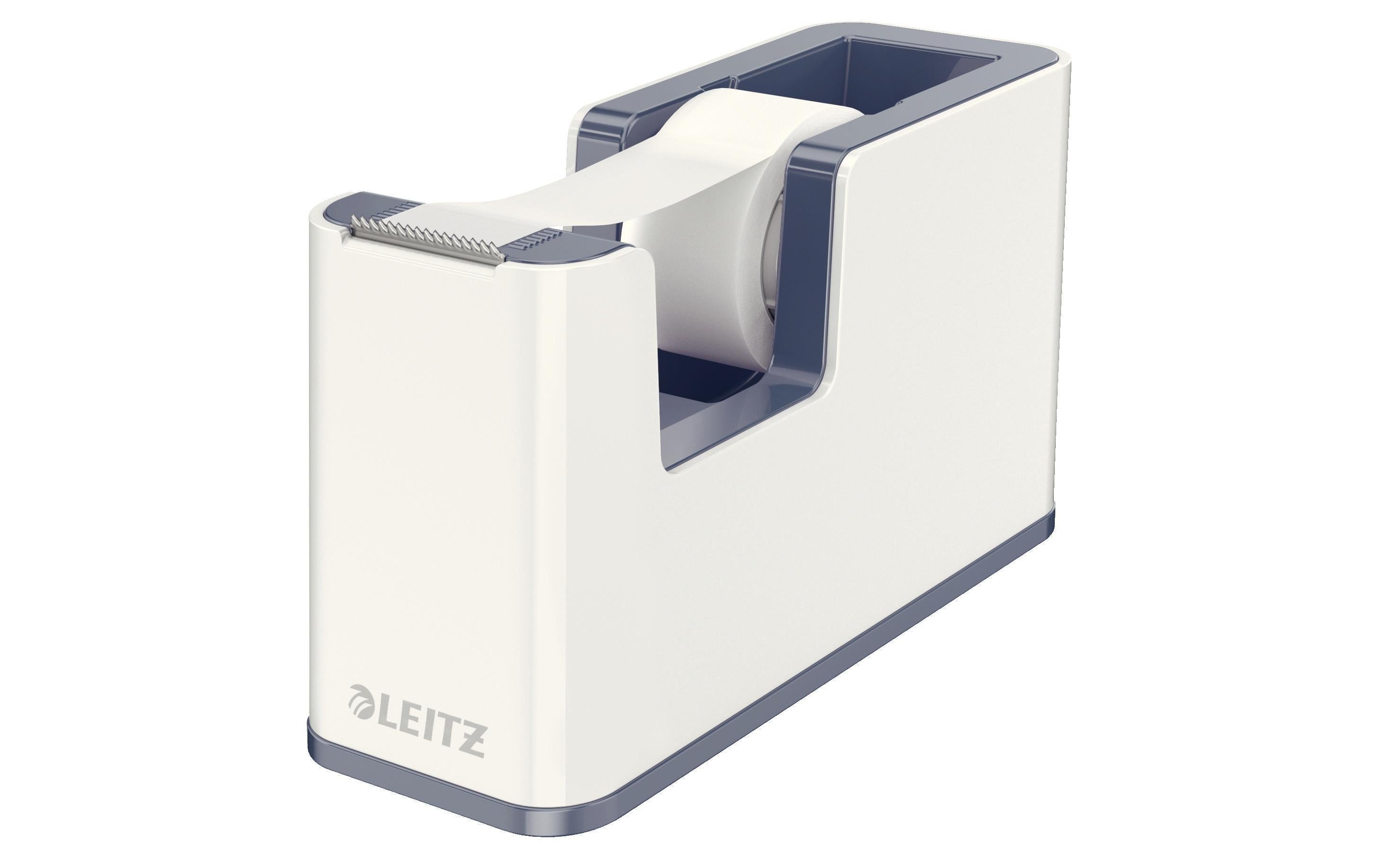 Leitz WOW Klebebandabroller Duo Colour perlweiss