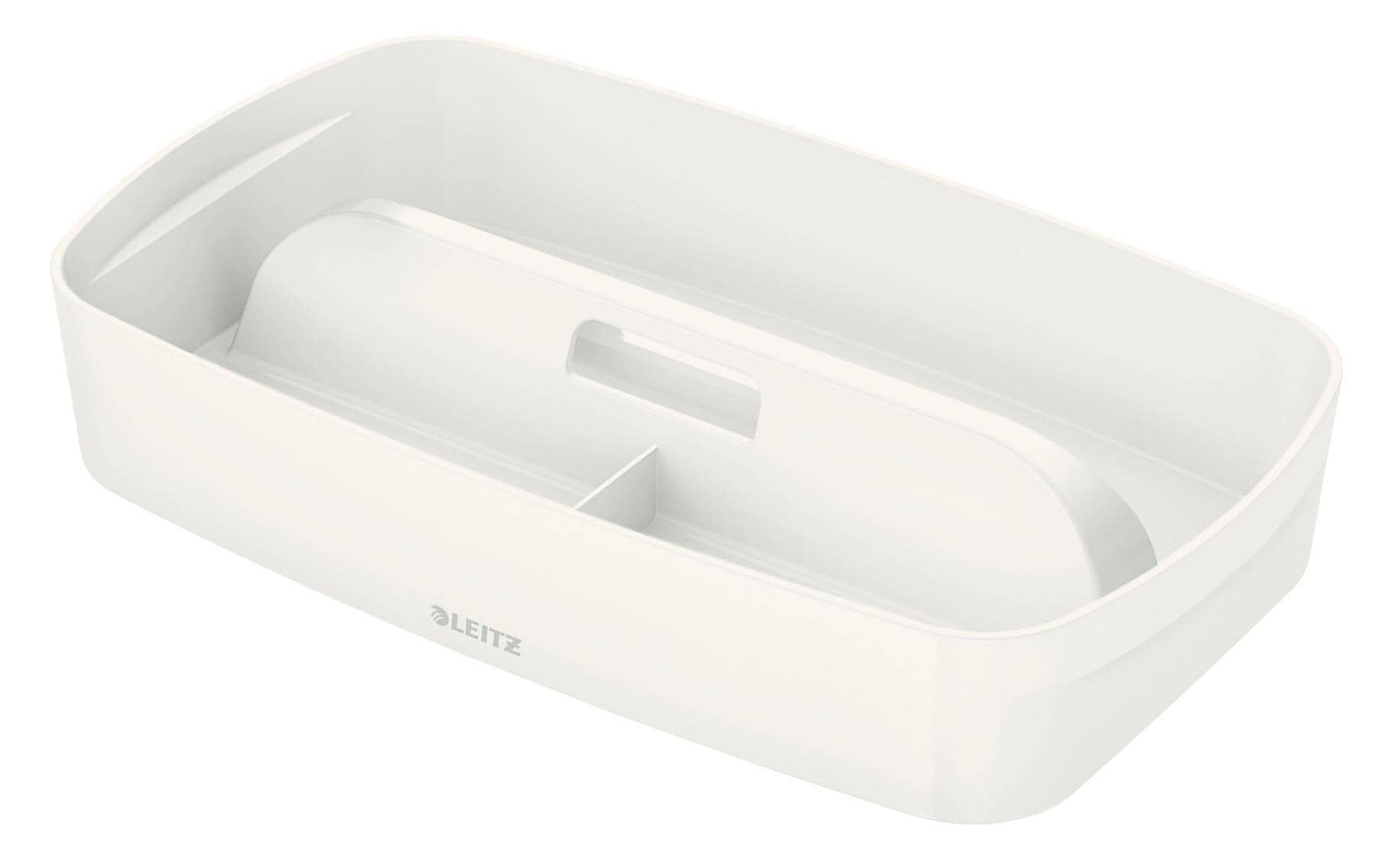 Leitz MyBox Organiser Klein mit Griff weiss , Aufbewahrungsbox